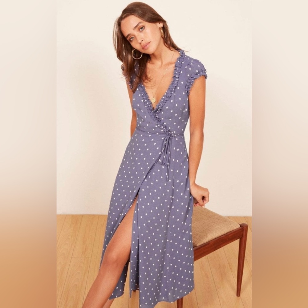 Reformation Gwenyth Dress - Lilac